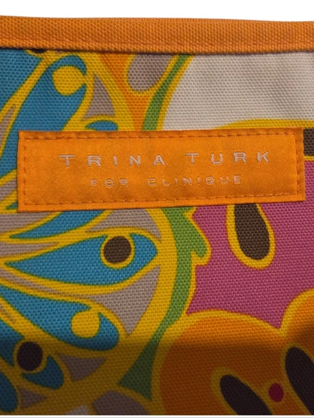 Trina Turk For Clinique Makeup Travel Bag Pouch